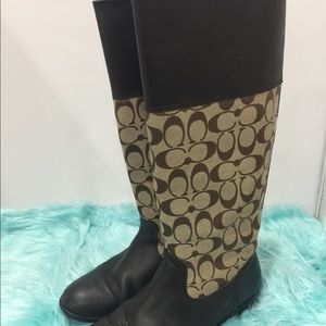 Coach riding boots